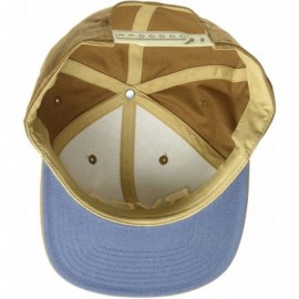 Baseball Caps Men's Twill Snapback III - Beige - CB11U88ELVZ $23.46