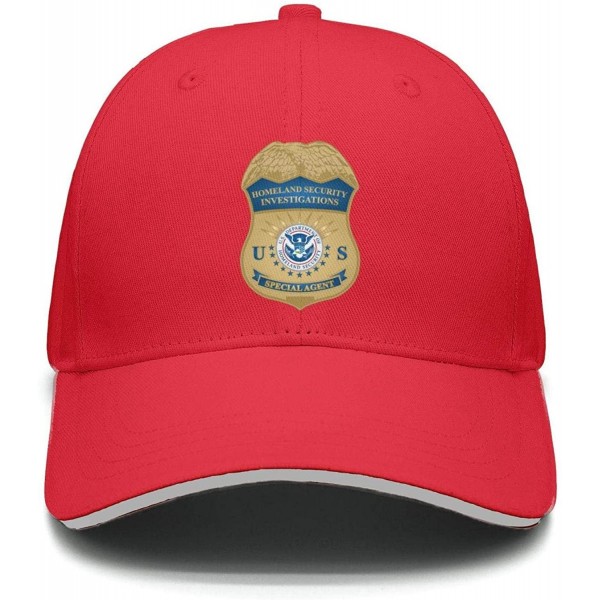 Sun Hats U.S Immigration and Customs Enforcement ICE Unisex Adjustable Baseball Caps Snapbacks - U.s Immigration And-1 - CS18...