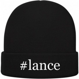Skullies & Beanies Lance - Hashtag Soft Adult Beanie Cap - Black - CQ18OLU4SL7 $20.01
