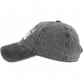 Baseball Caps Baseball Dad Hat Vintage Washed Cotton Low Profile Embroidered Adjustable Baseball Caps - Softball Dad - Black ...