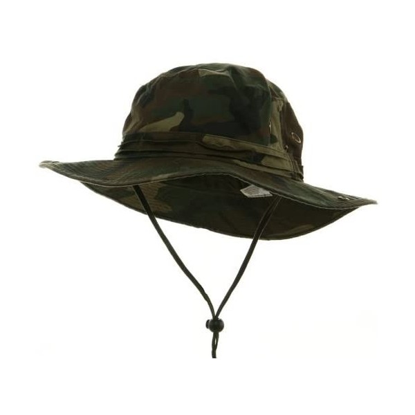 Sun Hats Big Size Washed Camo Hunting Hats - Camo - C611M5C95P9 $23.39