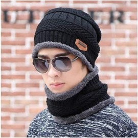 Skullies & Beanies Winter Beanie Balaclava Warmer Fleece - Black - CU1887IQ46H $9.94