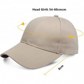 Baseball Caps Classic Polo Baseball Cap Ball Hat Adjustable Fit for Men and Women - Light Brown2 - CP18WC5829T $10.91