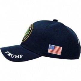 Baseball Caps Trump 2020 Keep America Great Embroidery Campaign Hat USA Baseball Cap - Usa Emblem- Navy - CU18W5K9E7O $13.58