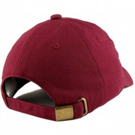 Baseball Caps Slay Embroidered Low Profile Soft Cotton Dad Hat Cap - Wine - C818D4Y9HOH $17.90