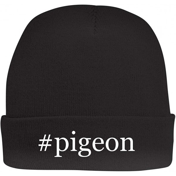 Skullies & Beanies Pigeon - A Nice Hashtag Beanie Cap - Black - CP18NZ9RQLN $19.34