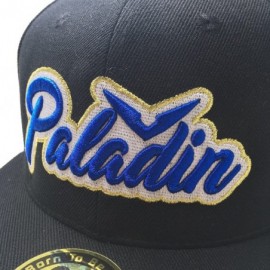 Baseball Caps Paladin Voltron Cursive 3D Puff Embroidery HAT - Blue - C718CMORSI7 $13.97