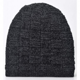 Skullies & Beanies Styles Oversized Winter Extremely Slouchy - Wbxne Black Hat&scarf - CN18ZZMWX2U $11.22