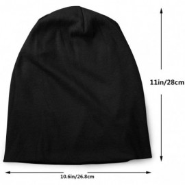 Skullies & Beanies Unisex Beanie Cap Winter Warm Elastic Skull Cap Black Mustang Cobra - Black - CF18GZ0ID7H $13.35