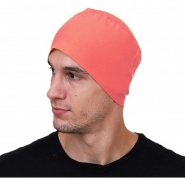 Skullies & Beanies Men's Cotton Beanies (Multicolours- Free Size) - C418EQR8YIC $13.20