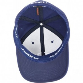 Baseball Caps Men's Flexfit Cap with Emboidery - Navy - CZ12N8W70LK $26.16