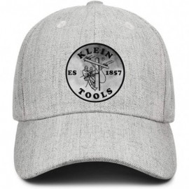 Baseball Caps Unisex Dad Cap Trucker Hat Casual Breathable Baseball Snapback - Grey1 - CE18AI0R9ZU $14.53