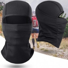 Balaclavas Balaclava - Breathable Face Mask Sun UV Protection for Motorcycle - Black - CK192ZI9NTS $12.51