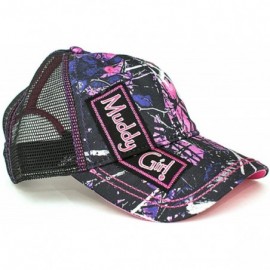 Baseball Caps VERTICAL LOGO HAT - MUDDY GIRL CAMO - CT11VX2AK3R $14.72