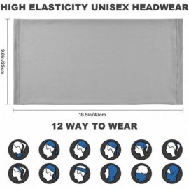 Balaclavas 5 PCS Face Shields Bandana Face Mask UV Sun Protection- Breathable Neck Gaiter Face Scarf - Solid 01 - CC197HH7U29...