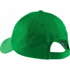 Baseball Caps Men's Dry Zone Nylon Cap - Kelly Green - CZ11QDSE9U7 $9.45