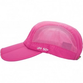 Sun Hats Summer Baseball Cap with Bill Quick Dry Mesh Back UPF50 Portable Sun Hats - CW17YCH9RUU $7.12