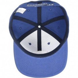 Baseball Caps Navigate Snapback Hat - Blue - C618HAIWIOD $20.51