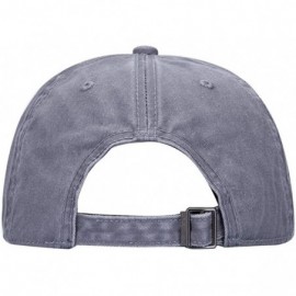Baseball Caps Custom Embroidered Baseball Hat-Personalized Hat-Trucker Cap for Men/Women(Black) - Retro Gray - CI18H7Y5GAW $1...