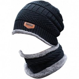 Skullies & Beanies Cable Knit Beanie - Thick- Soft & Warm Chunky Beanie Hats for Women & Men - CP189T8ROQH $27.37