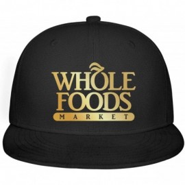 Baseball Caps Men Snapback Baseball Hats Whole-Foods-Market-Flash-Gold- Dad Fashion Women Cap Designer Popular Adjustable Cap...