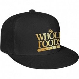 Baseball Caps Men Snapback Baseball Hats Whole-Foods-Market-Flash-Gold- Dad Fashion Women Cap Designer Popular Adjustable Cap...