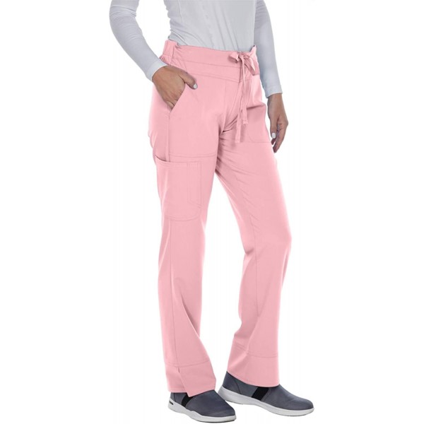 Headbands Grey's Anatomy Signature Women's 2207 3 Pocket Low Rise Scrub Pant - Rose Blush - CS1867HOKZ0 $46.75