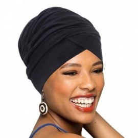 Headbands Easy Wearing African Head Wrap-Long Scarf Turban Shawl Hair Bohemian Headwrap - 001-colour27 - CF18USMKY6X $9.89