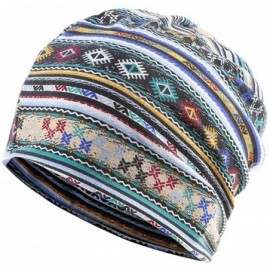 Skullies & Beanies Women's Sleep Soft Headwear Cotton Lace Beanie Hat Hair Covers Night Sleep Cap - Color Mix 31&32 - C8192YO...