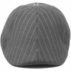 Newsboy Caps Men's 6 Panel Linen Duckbill Ivy Hat - Iv2772gray - CS18LRHSRDD $12.48