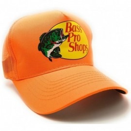 Baseball Caps Pro Shop Men's Trucker Hat Mesh Cap - One Size Fits All Snapback Closure - Great for Hunting & Fishing - Orange...
