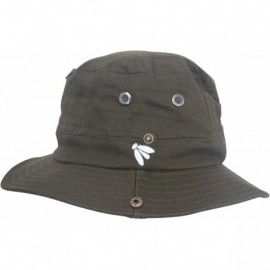 Sun Hats Traditional Boonie Mosquito Net Hat - Outdoor Hat - Sun and Bug Protection - Boonie Hat - bug hat - CT11PUXTEDN $39.65