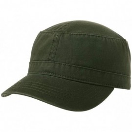 Baseball Caps Unisex Adjustable Large Head Strapback Army Military Combat Hat Baseball Cadet Cap 56-64cm - 99770-olive - CP18...