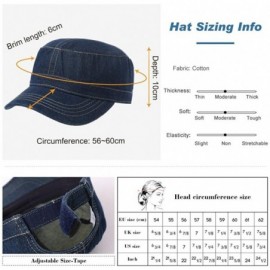 Baseball Caps Unisex Adjustable Large Head Strapback Army Military Combat Hat Baseball Cadet Cap 56-64cm - 99770-olive - CP18...