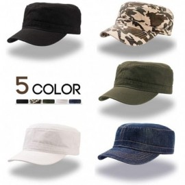 Baseball Caps Unisex Adjustable Large Head Strapback Army Military Combat Hat Baseball Cadet Cap 56-64cm - 99770-olive - CP18...