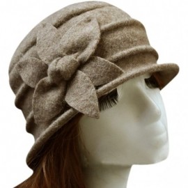 Skullies & Beanies New Unisex Fashion Hip-hop Hat Warm Knitted Crochet Slouchy Baggy Beanie Hat Cap - Bucket Khaki - CJ12O2RG...