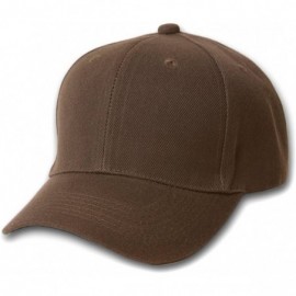 Baseball Caps Baseball Cap Hat- Brown - C1112PS7DSJ $19.45
