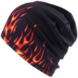 Skullies & Beanies Running Beanie Cap/Fleece Hat/Winter Skull Cap - Cold Weather Motorcycle Chemo Cap - C-01 - CR18G6EI0X3 $1...