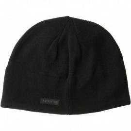 Skullies & Beanies Men's Solid Midweight Merino Wool Beanie - Black - C911K5PSKJ5 $36.43