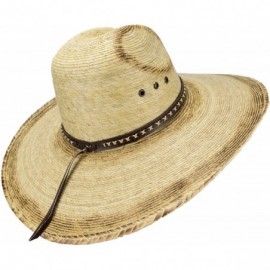 Cowboy Hats Industries Large Mexican Palm Leaf Cowboy Hat- Sombreros Vaqueros de Hombre- Flex Fit - CN183UK6543 $21.52