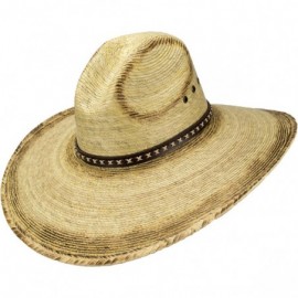 Cowboy Hats Industries Large Mexican Palm Leaf Cowboy Hat- Sombreros Vaqueros de Hombre- Flex Fit - CN183UK6543 $50.45