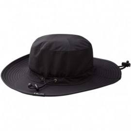 Baseball Caps Mens Boonie Hat - Wide Brim Fishing Hat with UPF 30+ Sun Protection - Black - C718W4MAE04 $34.14