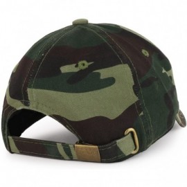 Baseball Caps Capital Mom and Dad Soft Cotton Couple 2 Pc Cap Set - Black Camo - CD18I9QKESA $33.13