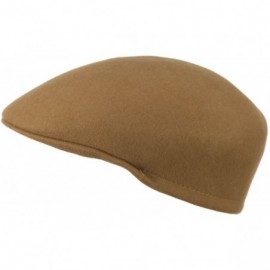 Newsboy Caps Ascot Wool Felt Ivy Cap - Tan - CB11IN05M5T $23.31