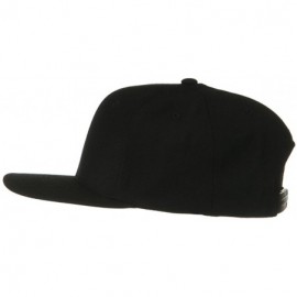 Baseball Caps Sonette/Yupoong Wool Blend Prostyle Snapback Cap - Black - C6118E481OX $12.43