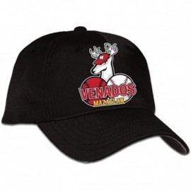 Baseball Caps Venados de Mazatlan Black Cap Hat - C112NV5W96S $34.30