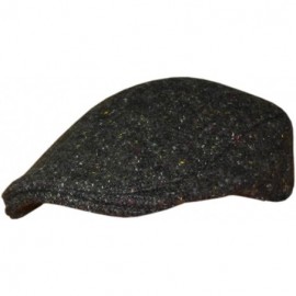 Newsboy Caps Men's Hanna Tweed Flat Cap for Men- Gray - CX11HP6KTKF $39.59