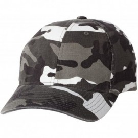 Baseball Caps Cotton Cameo Cap - Silver Camo - CH113BUSJIN $14.63