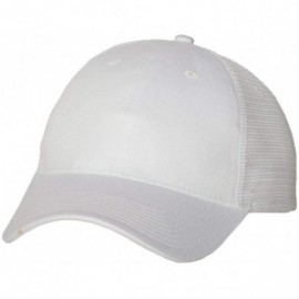 Baseball Caps Sandwich Trucker Cap - White/White - C011J95LF8P $8.05