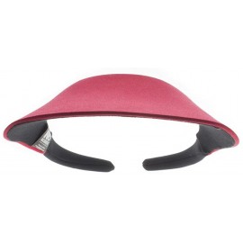 Visors Midsize Sport Sun Visor - Red - CM111C9HJ3V $15.42